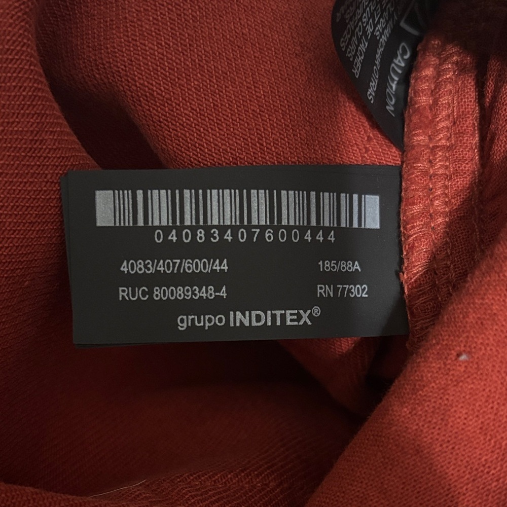 Zara Red Jeans - Picture 5 of 5